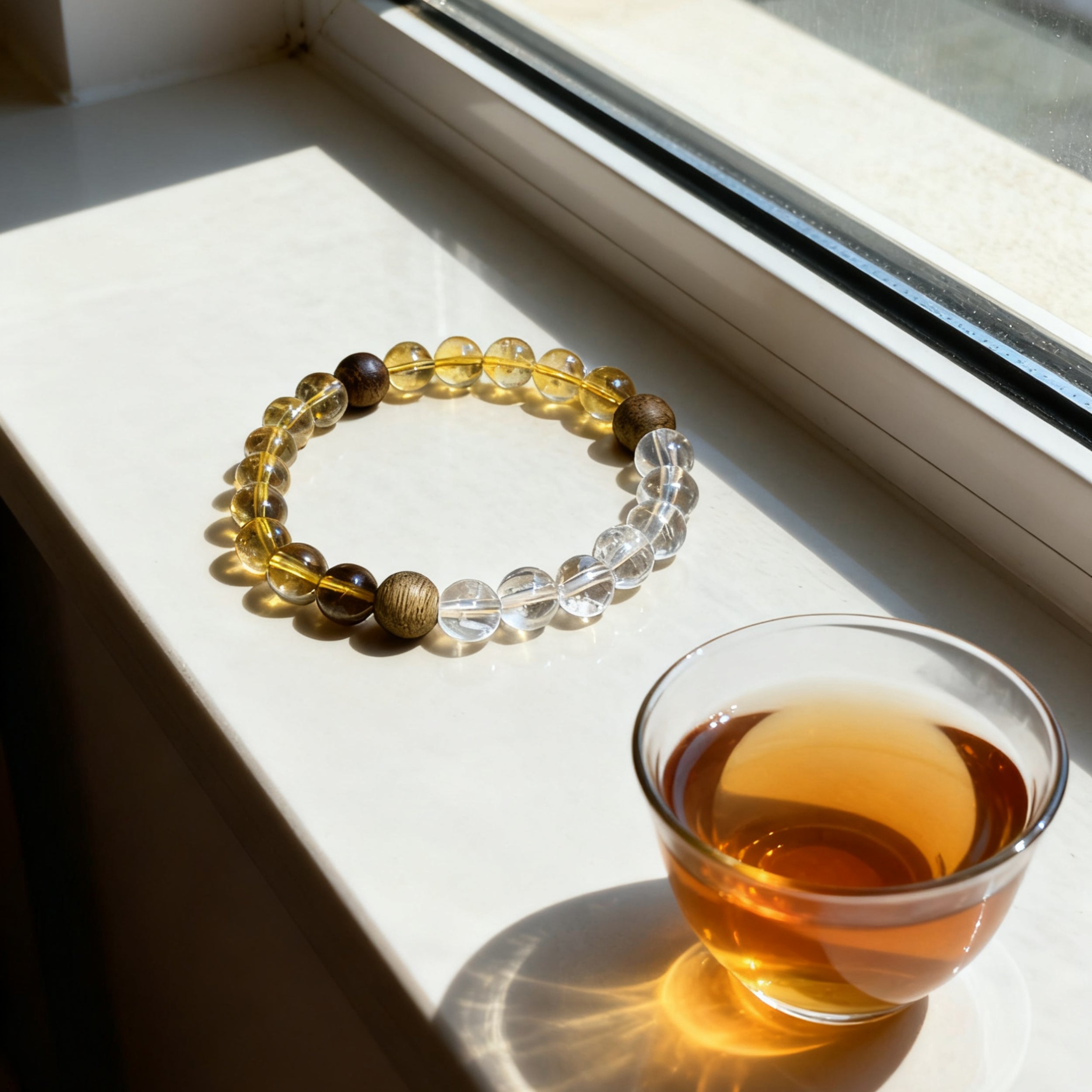 Golden Aura Zen Bracelet
