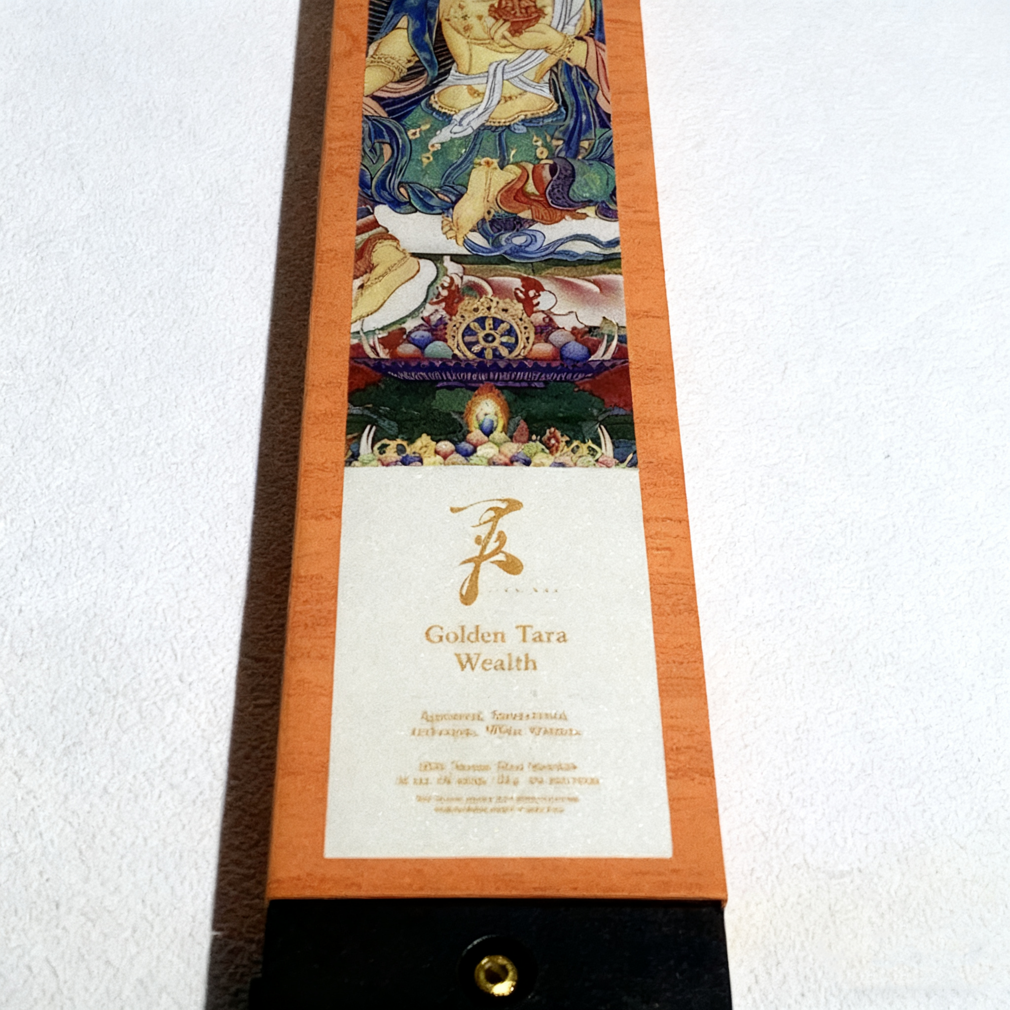 Golden Tara Wealth Tibetan Incense | Agarwood Sandalwood Ambergris White Vine | Abundance, Prosperity & Grateful Blessings