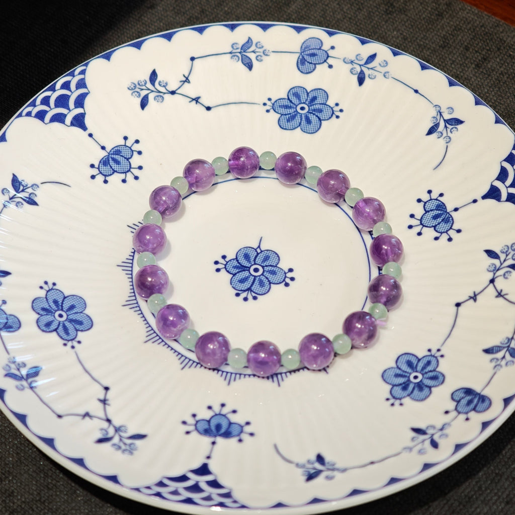 Spirit Harmony · Amethyst & Aventurine Bracelet