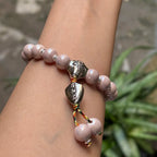 Incense Ash Porcelain Vajra Bracelet