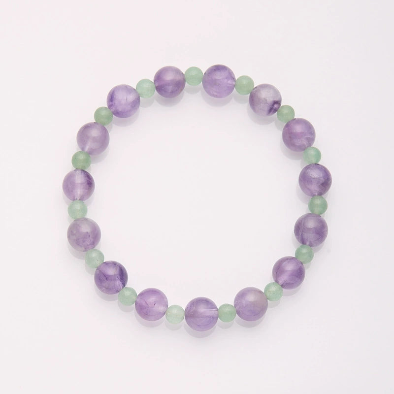 Spirit Harmony · Amethyst & Aventurine Bracelet