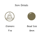 Lion's Blessing · Multi-Treasure Bracelet: Courage, Wealth, and Tibetan Aromatherapy