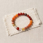 Lion's Blessing · Multi-Treasure Bracelet: Courage, Wealth, and Tibetan Aromatherapy