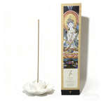 White Tara Serenity Tibetan Incense | Agarwood Sandalwood Benzoin White Sandal Ice Crystal | Calmness, Soothing & Inner Peace