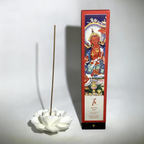Red Tara Aegis Tibetan Incense | Agarwood Sandalwood Rose Saffron Blend | Passion, Vitality & Courage