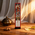 Red Tara Aegis Tibetan Incense | Agarwood Sandalwood Rose Saffron Blend | Passion, Vitality & Courage