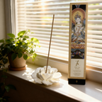 White Tara Serenity Tibetan Incense | Agarwood Sandalwood Benzoin White Sandal Ice Crystal | Calmness, Soothing & Inner Peace
